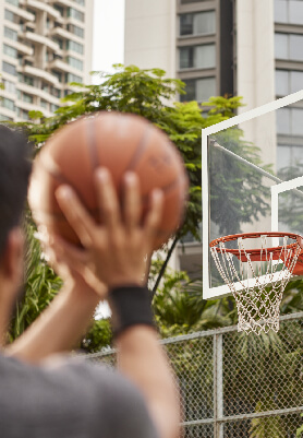 Oregano Life property multipurpose court